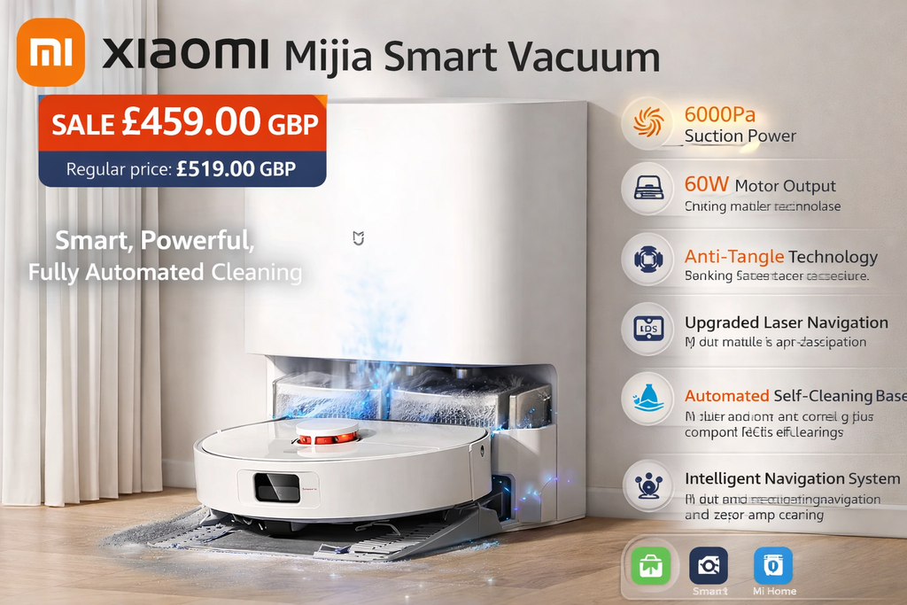 Xiaomi Mijia Smart Vacuum