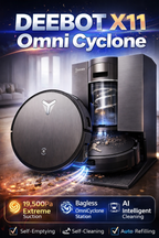 ECOVACS DEEBOT X11 Omni Cyclone