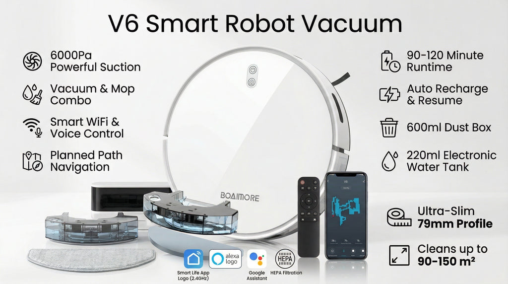 BOAIMORE V6 Smart Vacuum