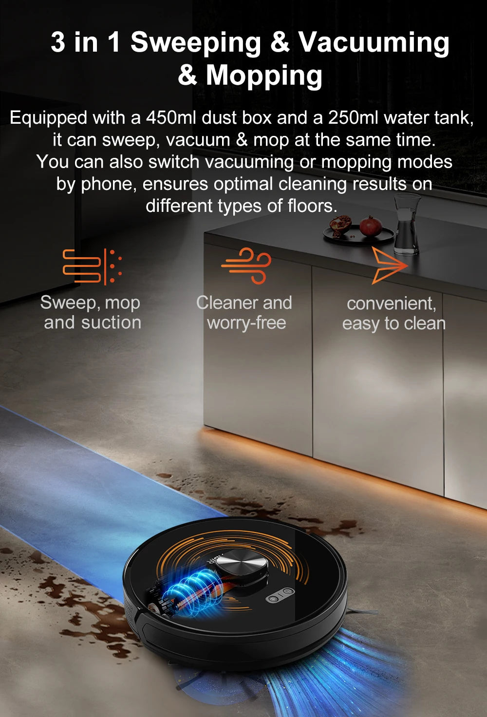 ABIR K30 Smart Vacuum