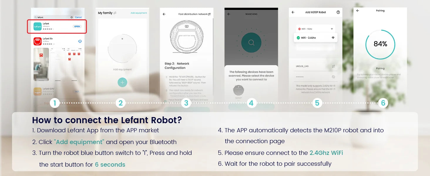 Lefant M210P Smart Vacuum