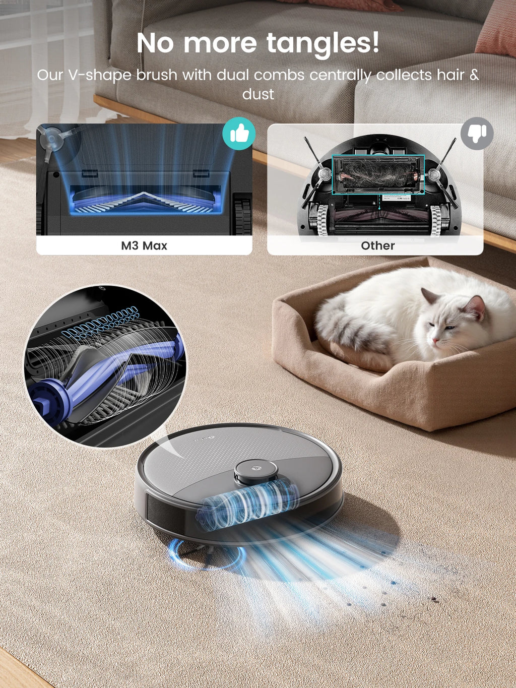 Lefant M3 Max Smart Vacuum Cleaner
