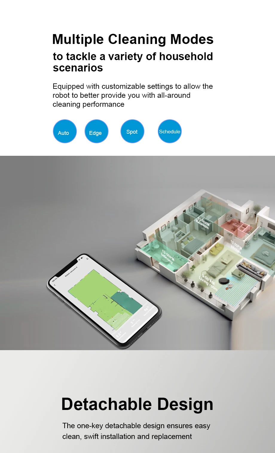 BOAIMORE V6 Smart Vacuum