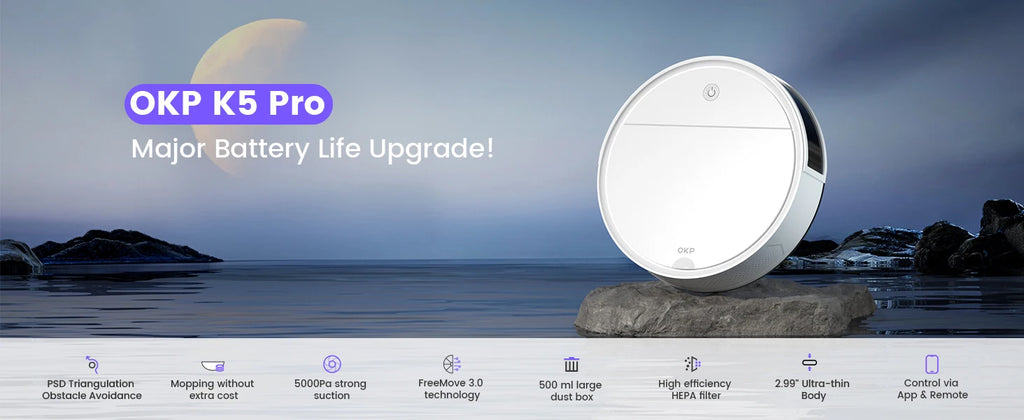 Pro Smart Vacuum Cleaner OKP K5