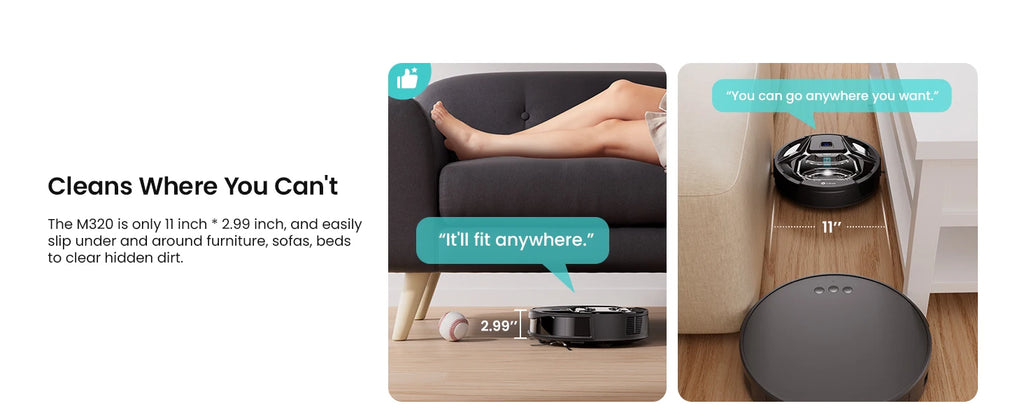 Lefant M320 Robot Vacuum Cleaner