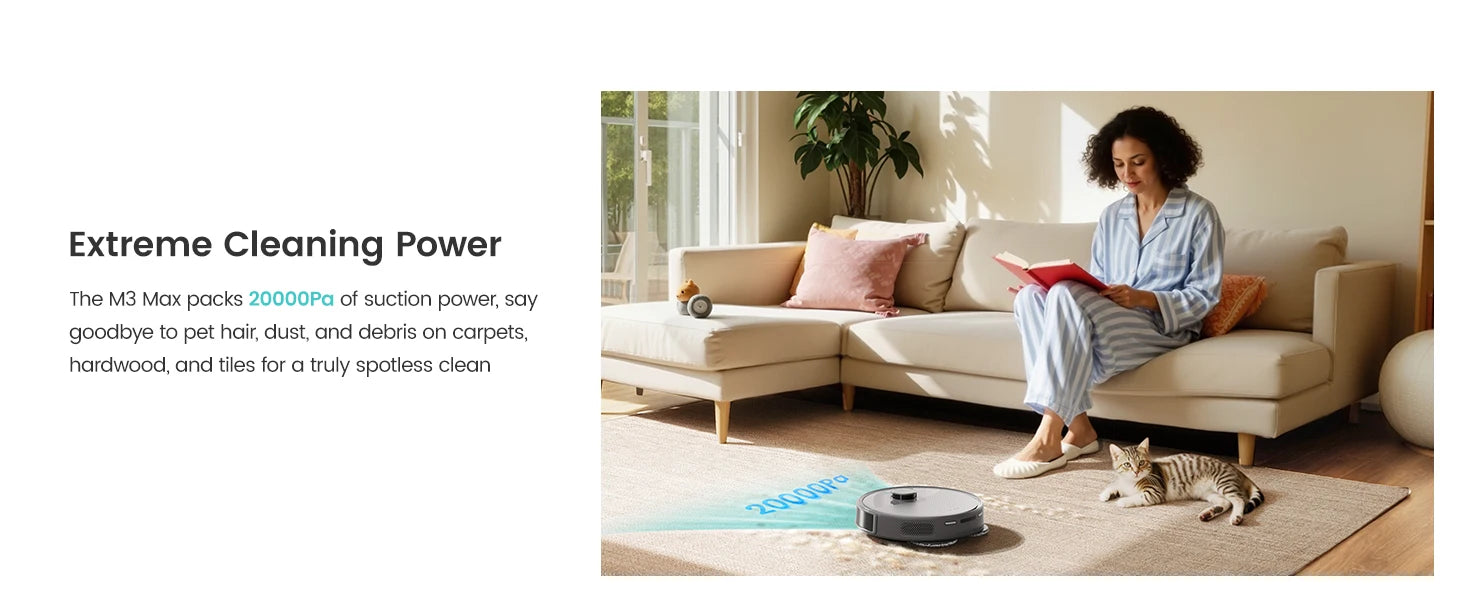 Lefant M3 Max Smart Vacuum Cleaner