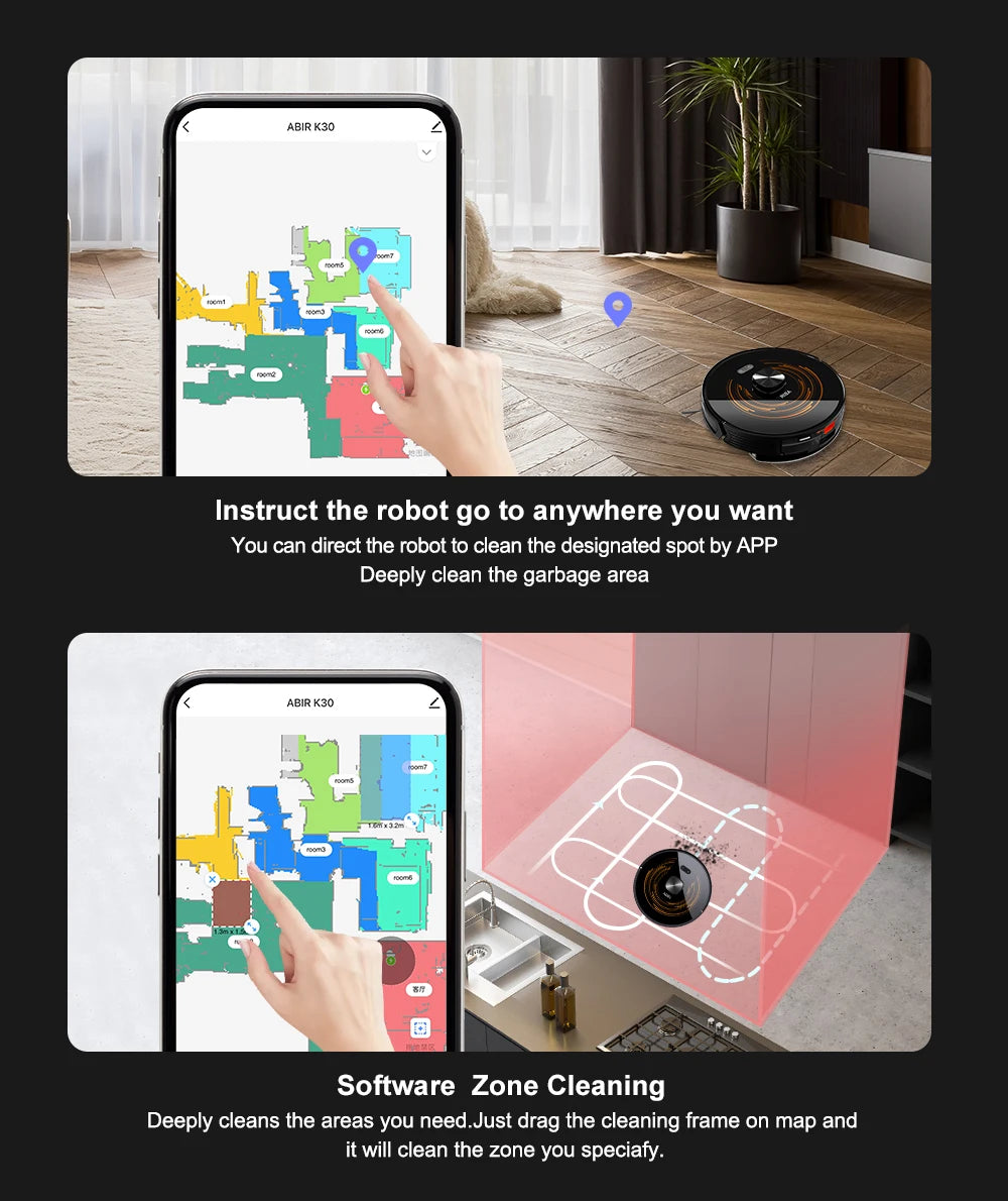 ABIR K30 Smart Vacuum