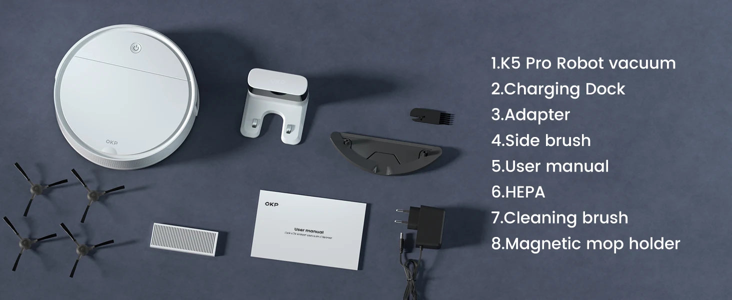 Pro Smart Vacuum Cleaner OKP K5