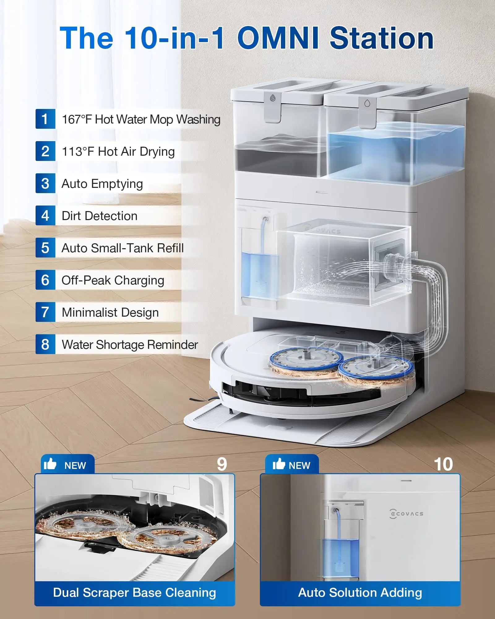 ECOVACS DEEBOT T50 PRO OMNI