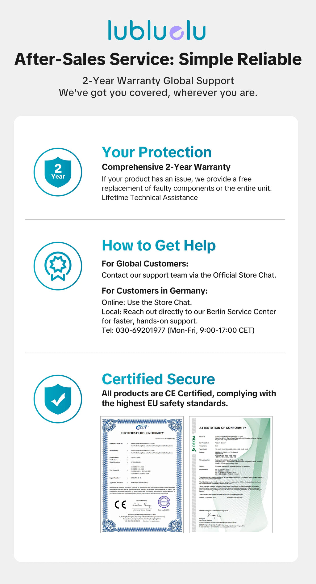 Lubluelu SL60 Plus Robot Vacuum