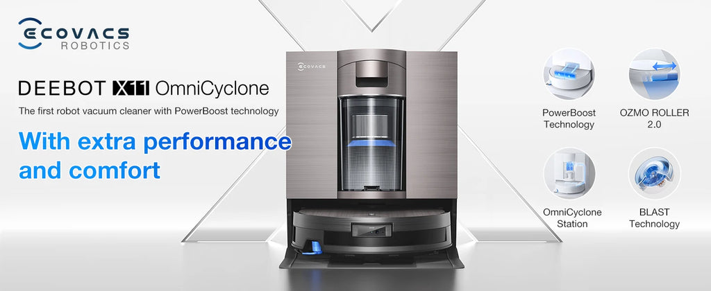 ECOVACS DEEBOT X11 Omni Cyclone