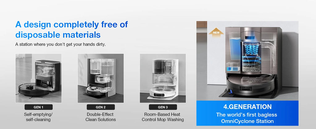 ECOVACS DEEBOT X11 Omni Cyclone