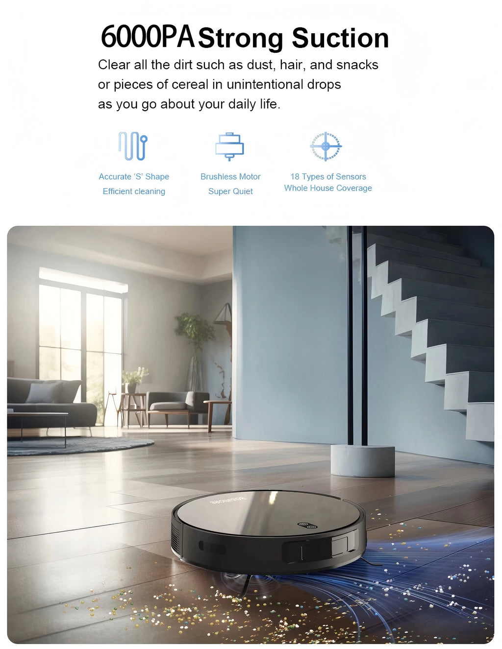 BOAIMORE V6 Smart Vacuum