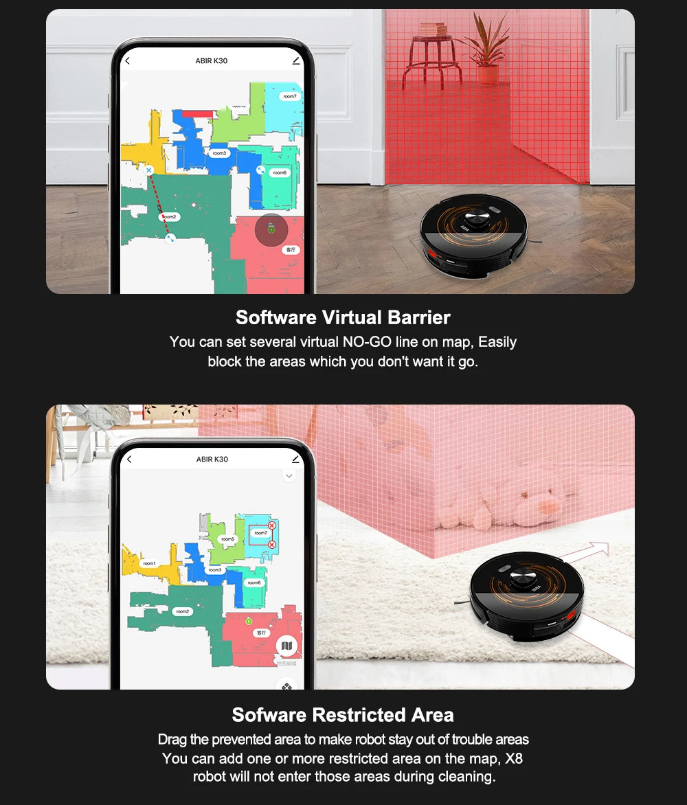 ABIR K30 Smart Vacuum