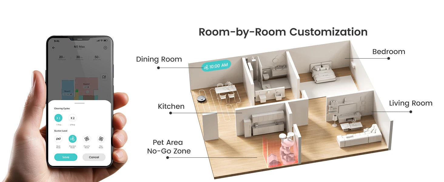 Lefant M3 Max Smart Vacuum Cleaner