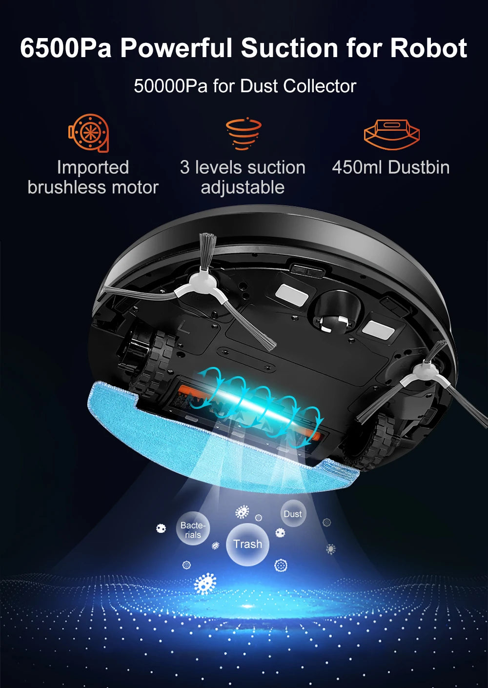 ABIR K30 Smart Vacuum