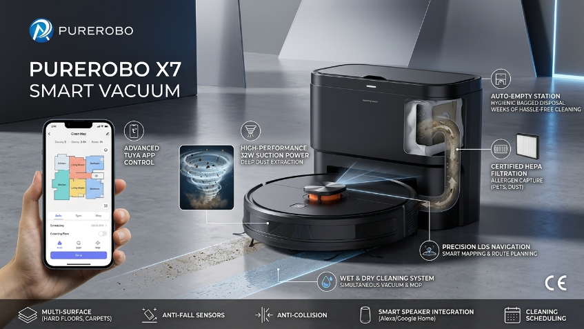 Purerobo X7 Smart Vacuum